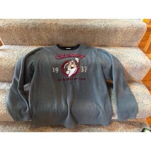 Vintage Disney Store adult medium grumpy fleece